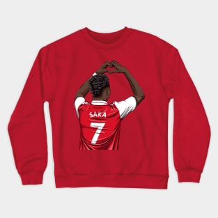 Bukayo Saka Crewneck Sweatshirt